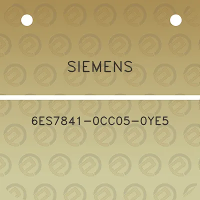 siemens-6es7841-0cc05-0ye5