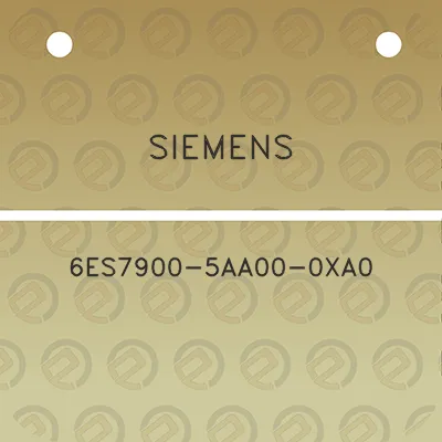 siemens-6es7900-5aa00-0xa0