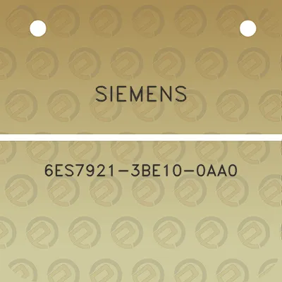 siemens-6es7921-3be10-0aa0