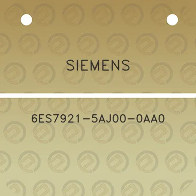 siemens-6es7921-5aj00-0aa0