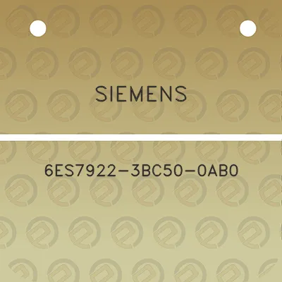 siemens-6es7922-3bc50-0ab0