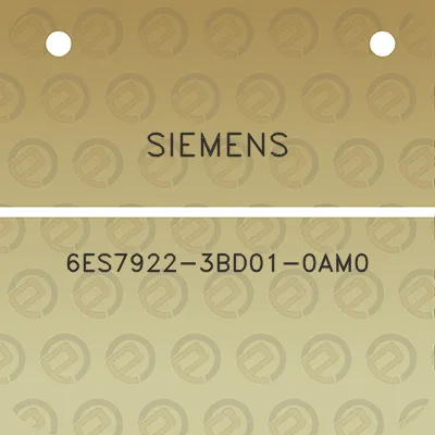 siemens-6es7922-3bd01-0am0