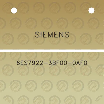 siemens-6es7922-3bf00-0af0