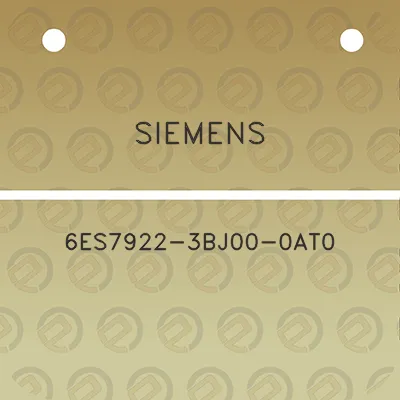 siemens-6es7922-3bj00-0at0