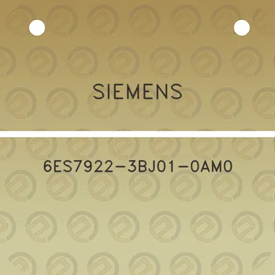 siemens-6es7922-3bj01-0am0