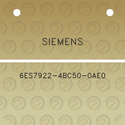 siemens-6es7922-4bc50-0ae0