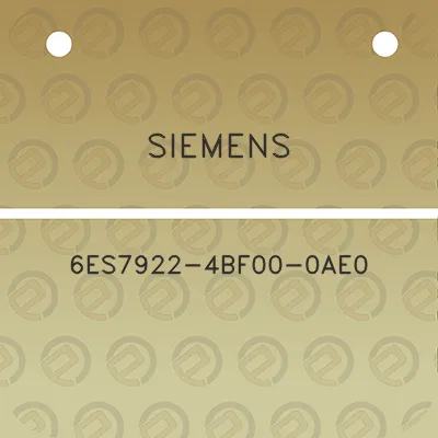 siemens-6es7922-4bf00-0ae0