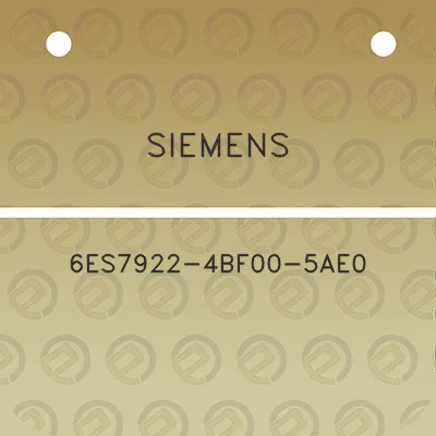 siemens-6es7922-4bf00-5ae0