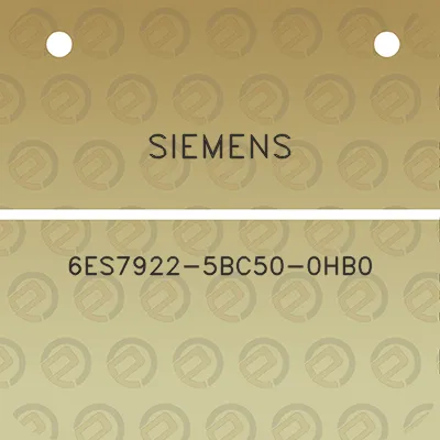 siemens-6es7922-5bc50-0hb0