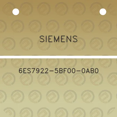 siemens-6es7922-5bf00-0ab0