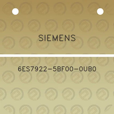 siemens-6es7922-5bf00-0ub0