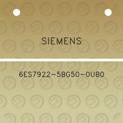 siemens-6es7922-5bg50-0ub0