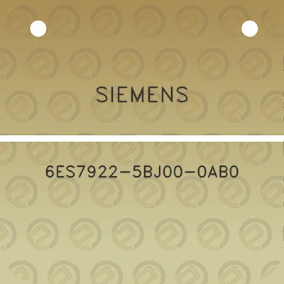 siemens-6es7922-5bj00-0ab0