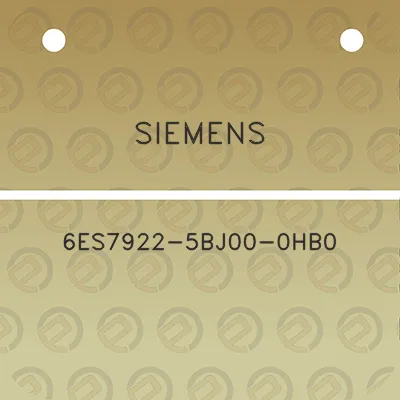 siemens-6es7922-5bj00-0hb0