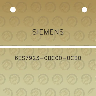 siemens-6es7923-0bc00-0cb0