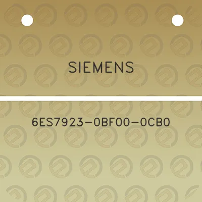 siemens-6es7923-0bf00-0cb0