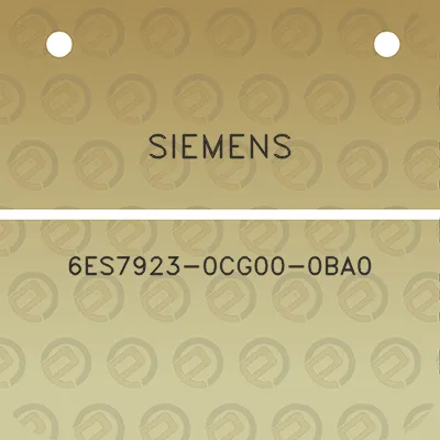 siemens-6es7923-0cg00-0ba0