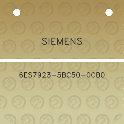 siemens-6es7923-5bc50-0cb0