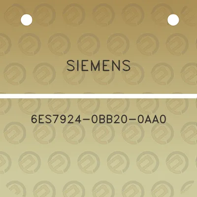 siemens-6es7924-0bb20-0aa0