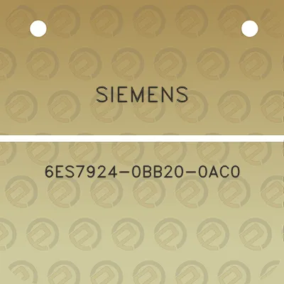 siemens-6es7924-0bb20-0ac0