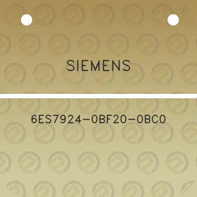 siemens-6es7924-0bf20-0bc0