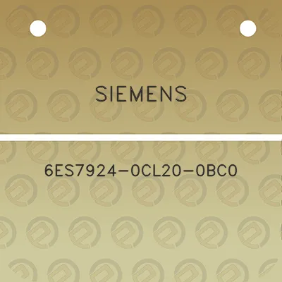 siemens-6es7924-0cl20-0bc0