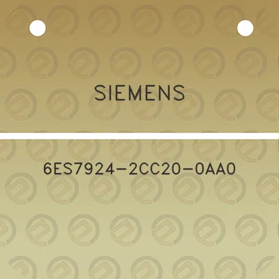 siemens-6es7924-2cc20-0aa0