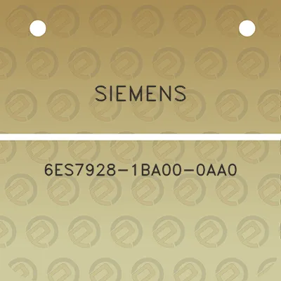 siemens-6es7928-1ba00-0aa0