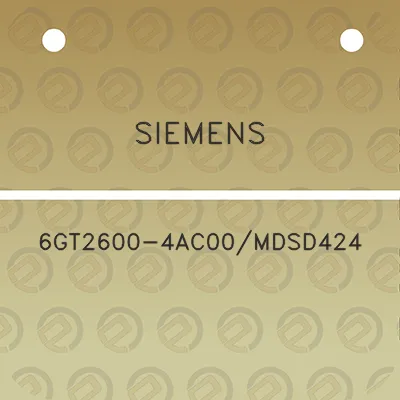 siemens-6gt2600-4ac00mdsd424