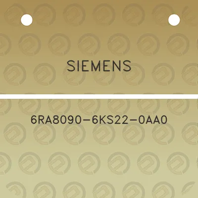 siemens-6ra8090-6ks22-0aa0