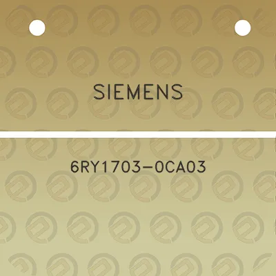 siemens-6ry1703-0ca03