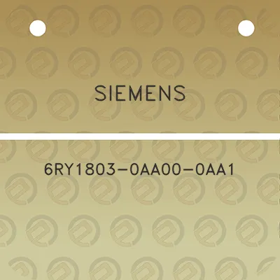 siemens-6ry1803-0aa00-0aa1