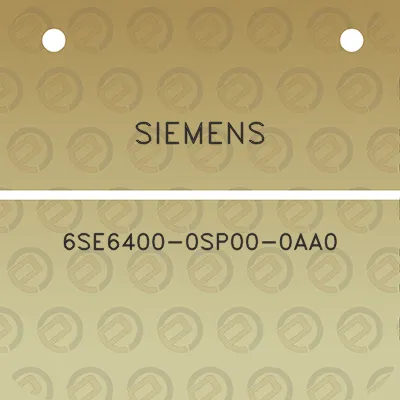 siemens-6se6400-0sp00-0aa0