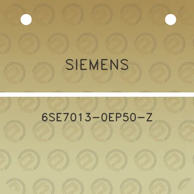 siemens-6se7013-0ep50-z