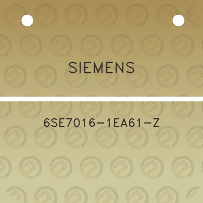 siemens-6se7016-1ea61-z