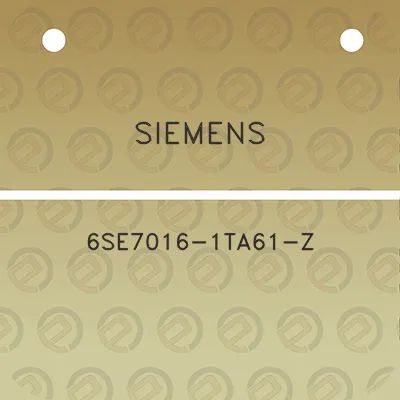 siemens-6se7016-1ta61-z