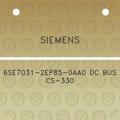 siemens-6se7031-2ep85-0aa0-dc-bus-cs-330