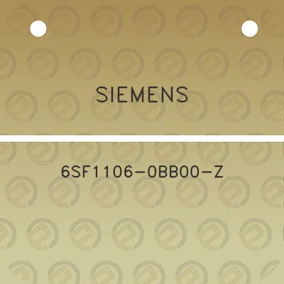 siemens-6sf1106-0bb00-z