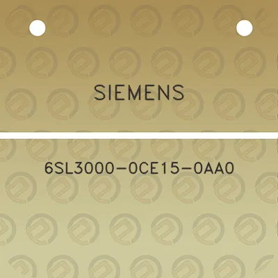 siemens-6sl3000-0ce15-0aa0