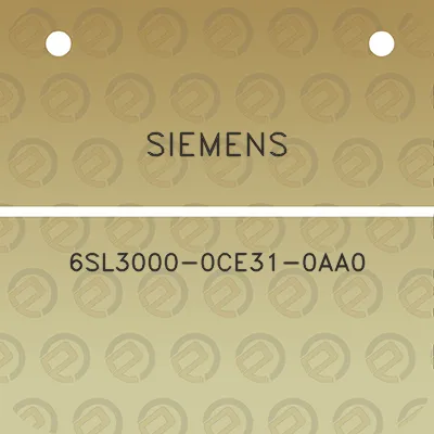 siemens-6sl3000-0ce31-0aa0