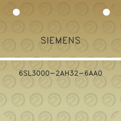 siemens-6sl3000-2ah32-6aa0