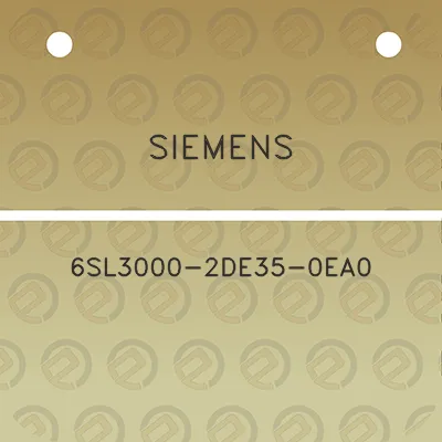 siemens-6sl3000-2de35-0ea0