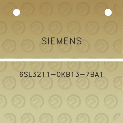 siemens-6sl3211-0kb13-7ba1