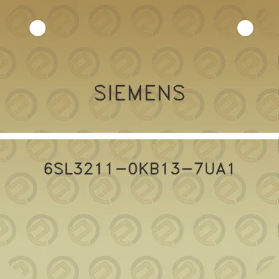 siemens-6sl3211-0kb13-7ua1