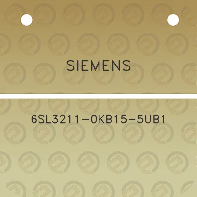 siemens-6sl3211-0kb15-5ub1