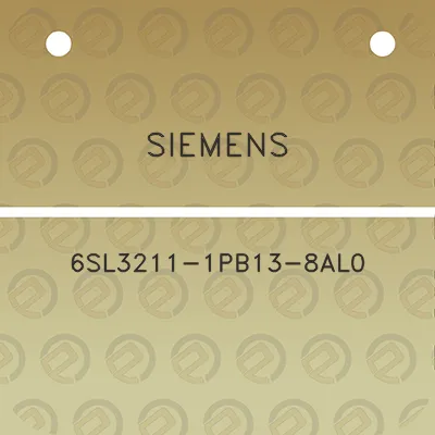 siemens-6sl3211-1pb13-8al0