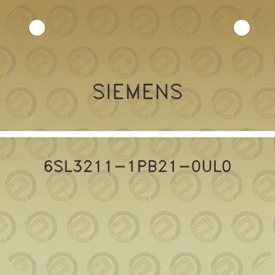 siemens-6sl3211-1pb21-0ul0