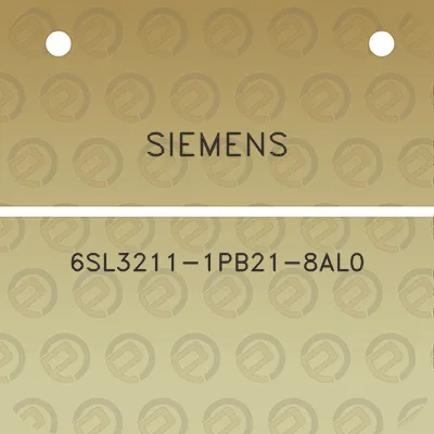 siemens-6sl3211-1pb21-8al0