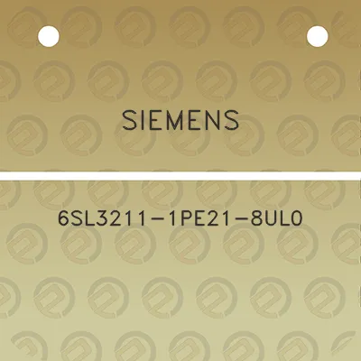 siemens-6sl3211-1pe21-8ul0