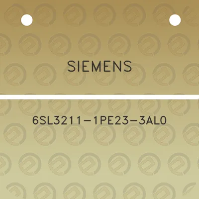 siemens-6sl3211-1pe23-3al0